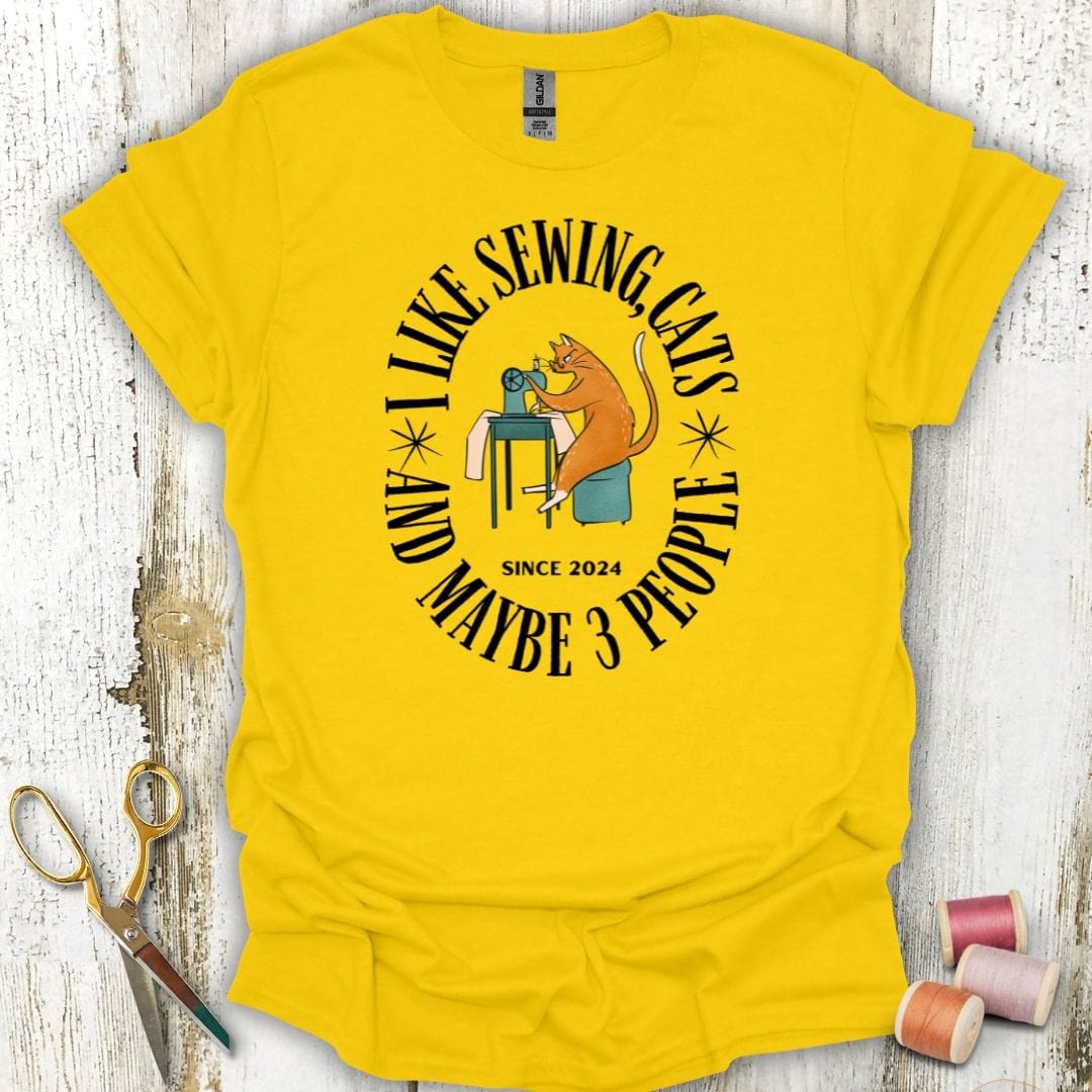 Sewing And Cats T-Shirt