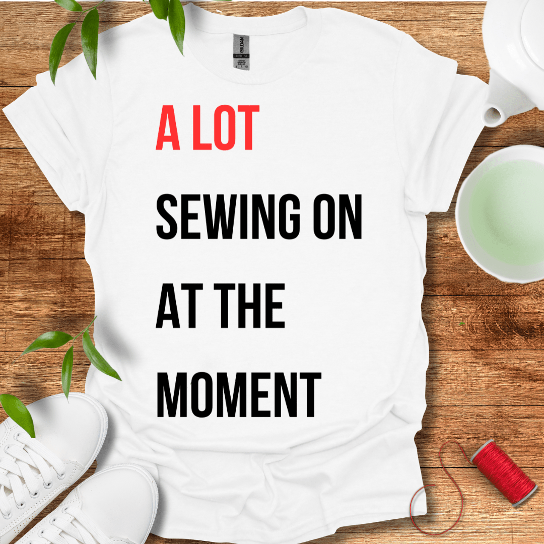 Sewing On T-Shirt