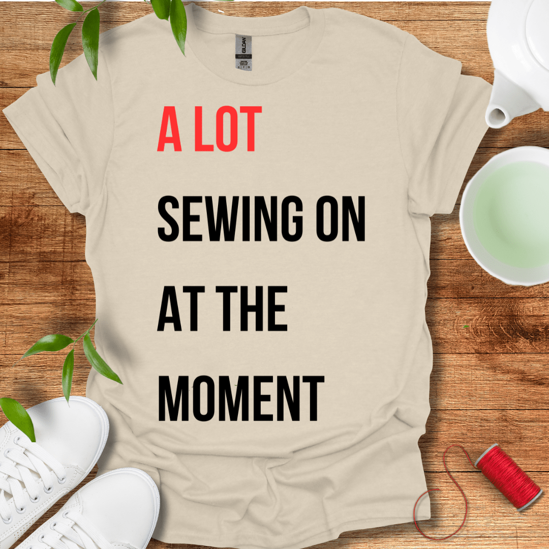 Sewing On T-Shirt