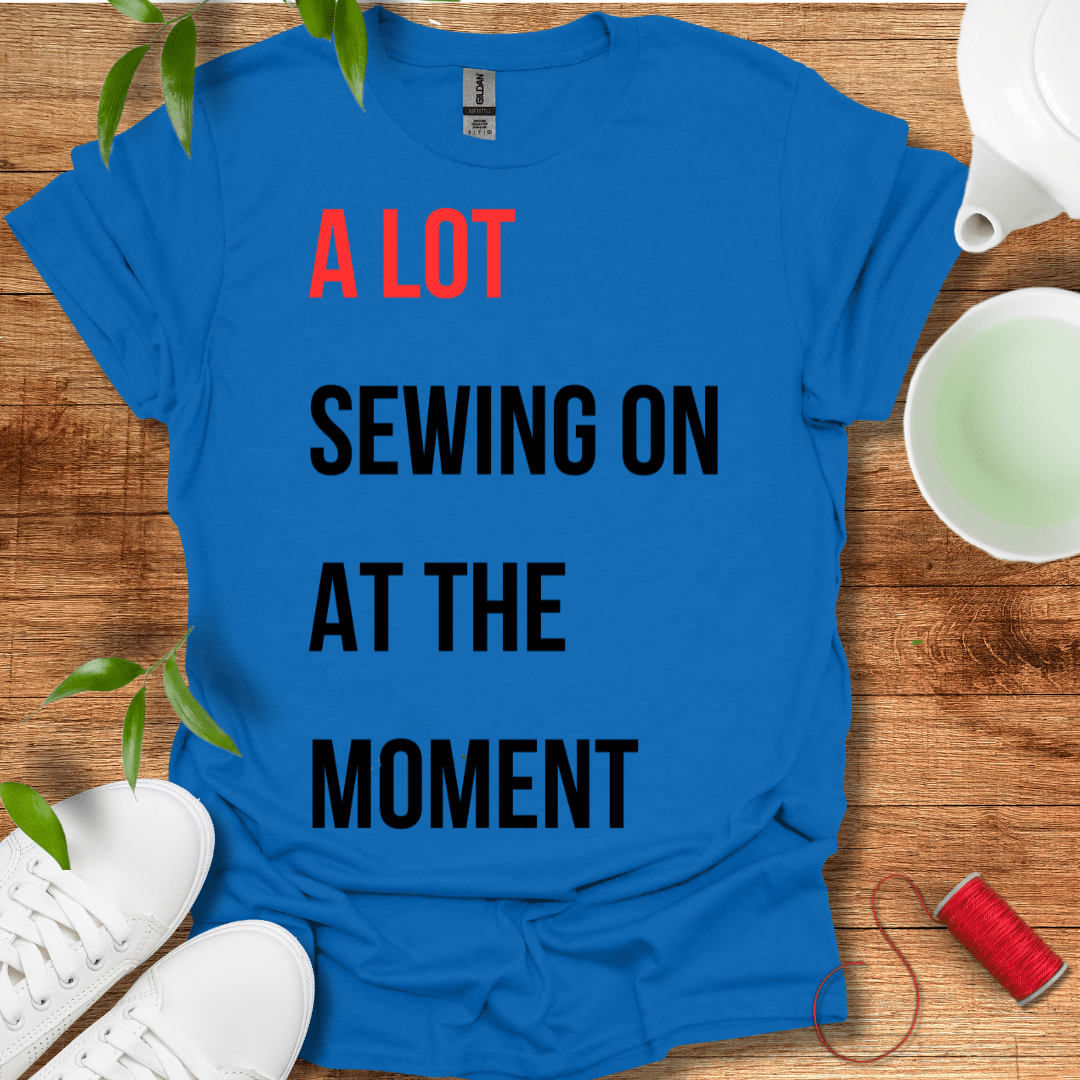 Sewing On T-Shirt