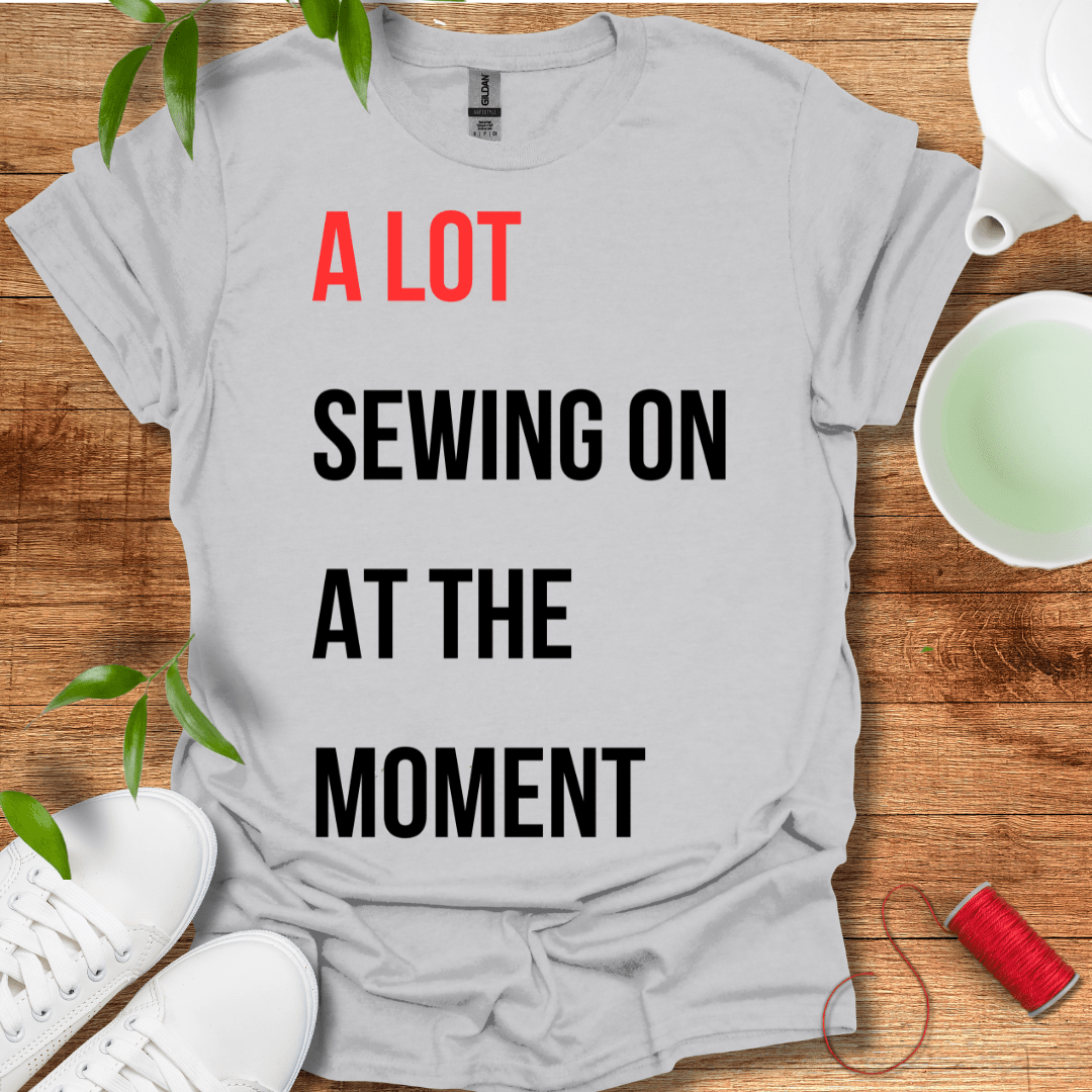 Sewing On T-Shirt