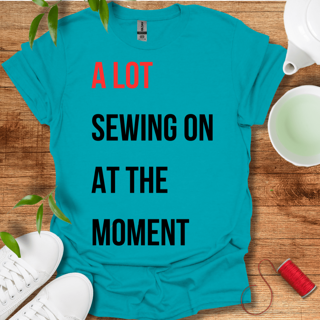 Sewing On T-Shirt