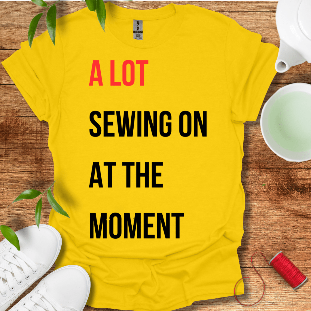 Sewing On T-Shirt