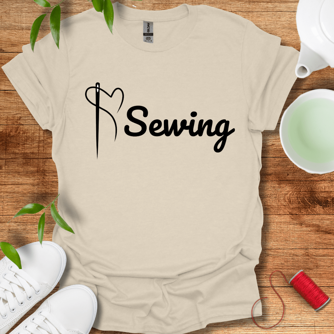 I Heart Sewing T-Shirt
