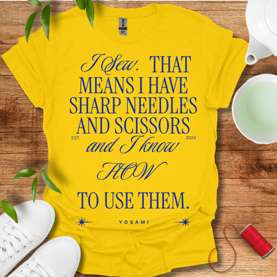 Sewing Scissors T-Shirt