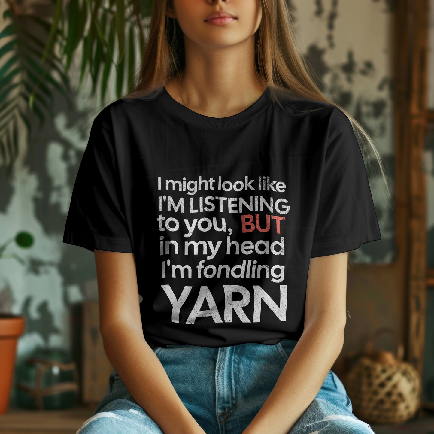Funny Fondling Yarn T-Shirt