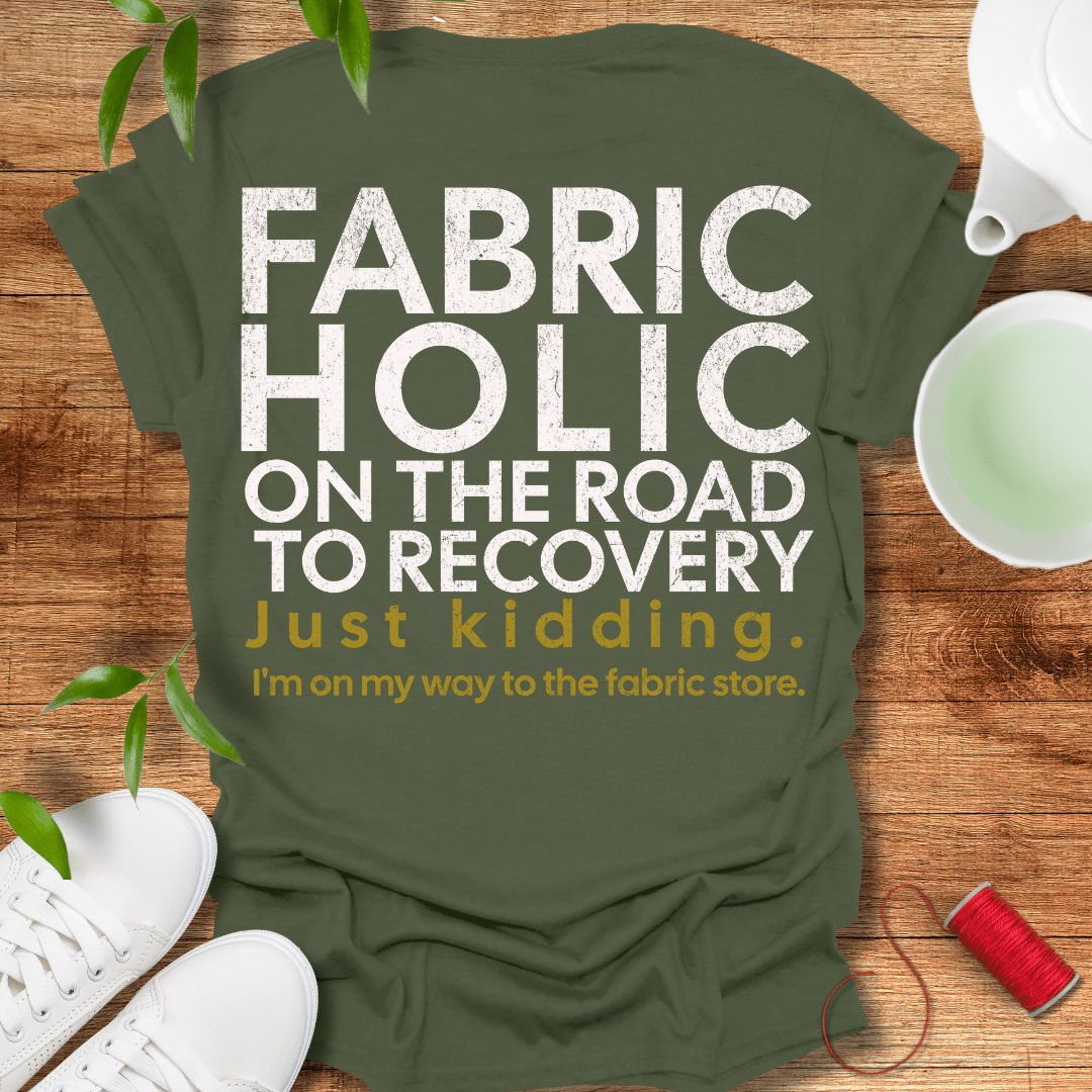 Fabricholic - Back Design T-Shirt
