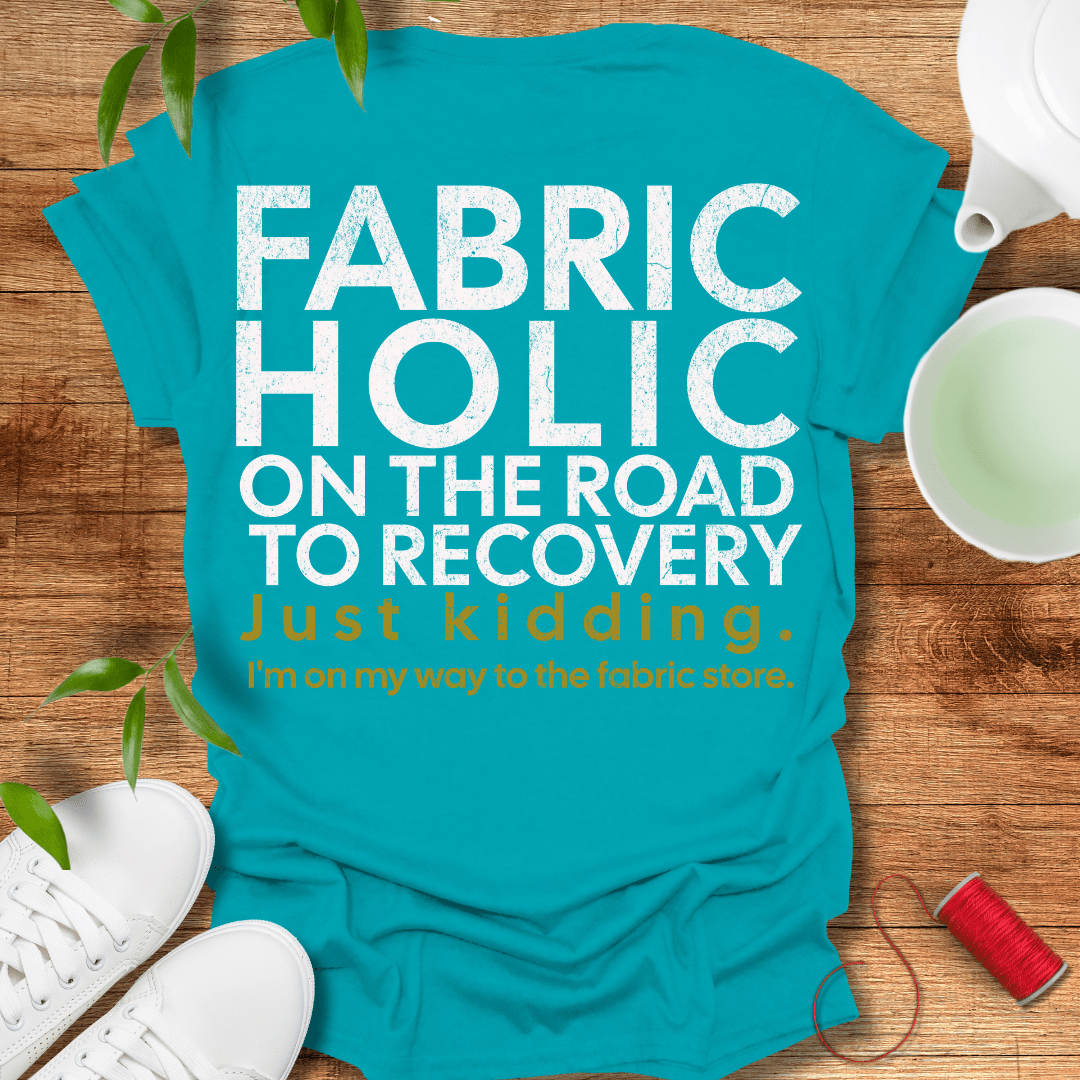 Fabricholic - Back Design T-Shirt