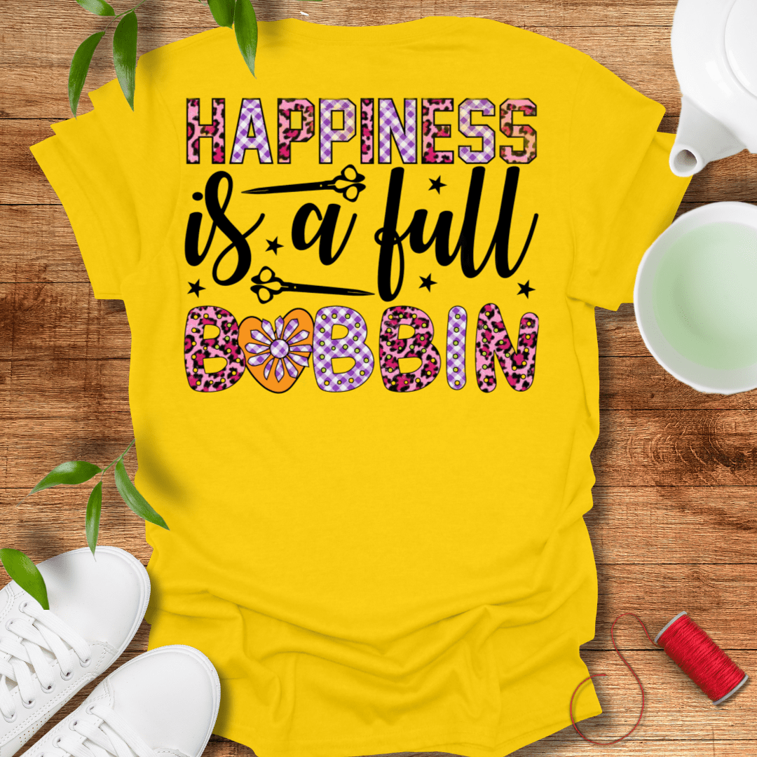 Full Bobbin - Back Design T-Shirt