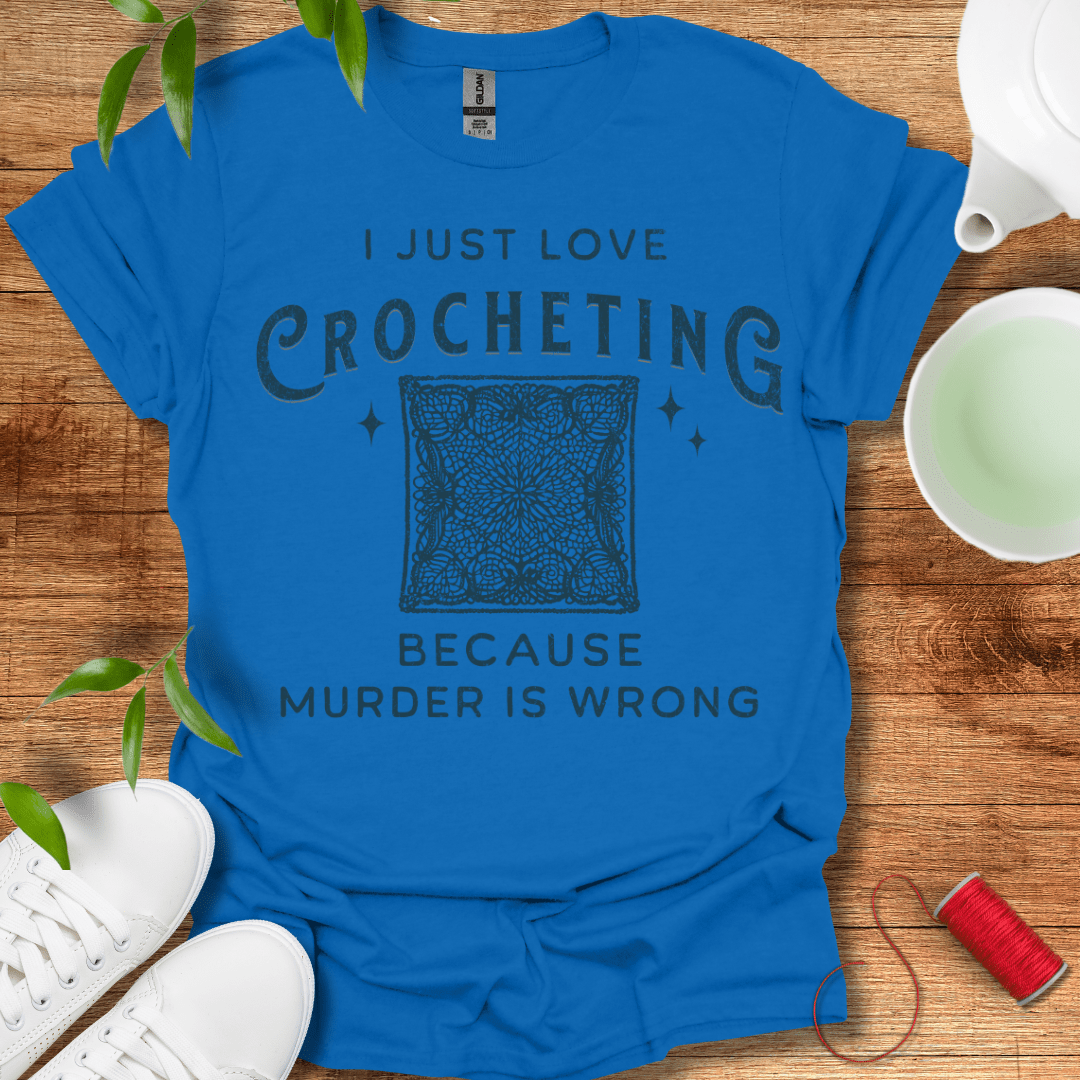 Love Crocheting T-Shirt