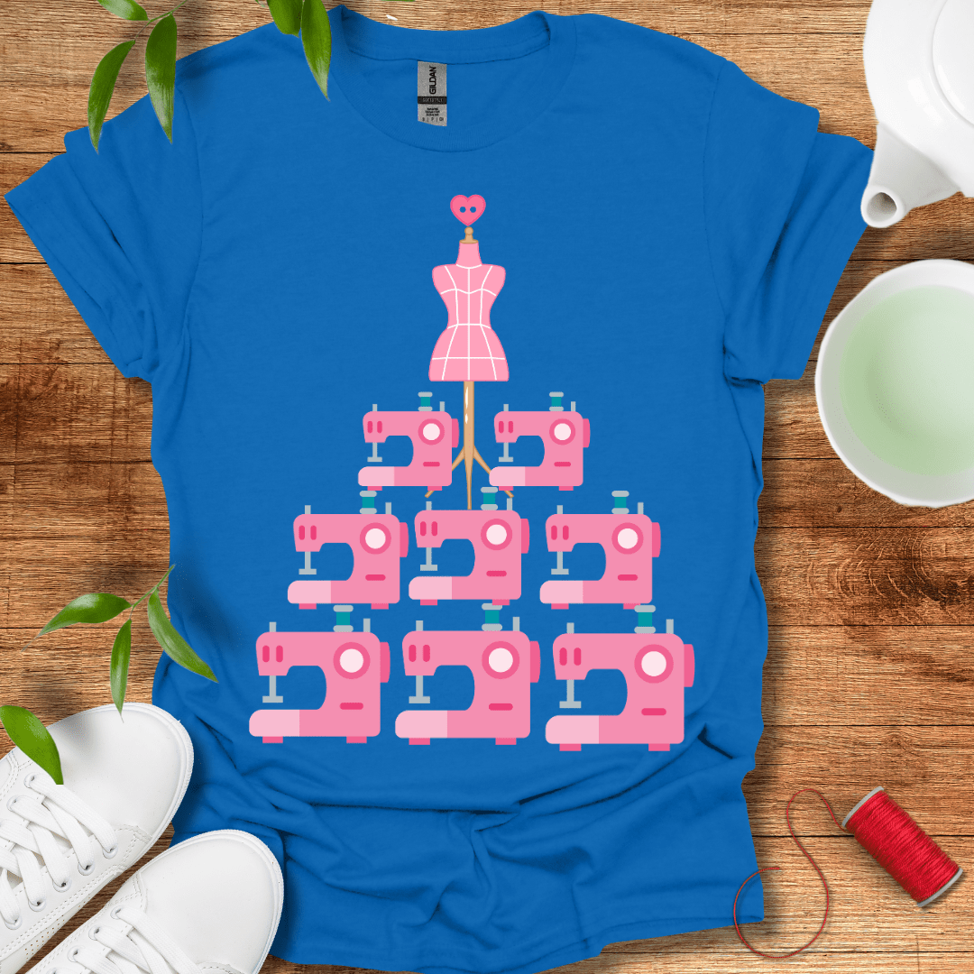 Sewing Machine Tree T-Shirt
