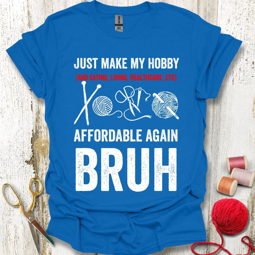 Funny Fibre Crafts Hobby T-Shirt