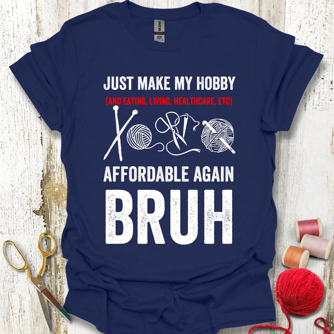 Funny Fibre Crafts Hobby T-Shirt