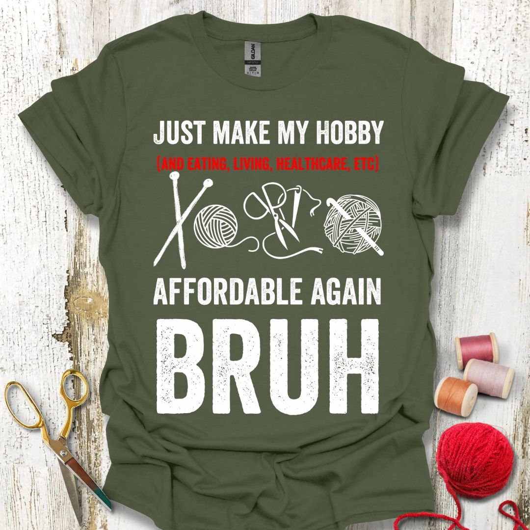 Funny Fibre Crafts Hobby T-Shirt