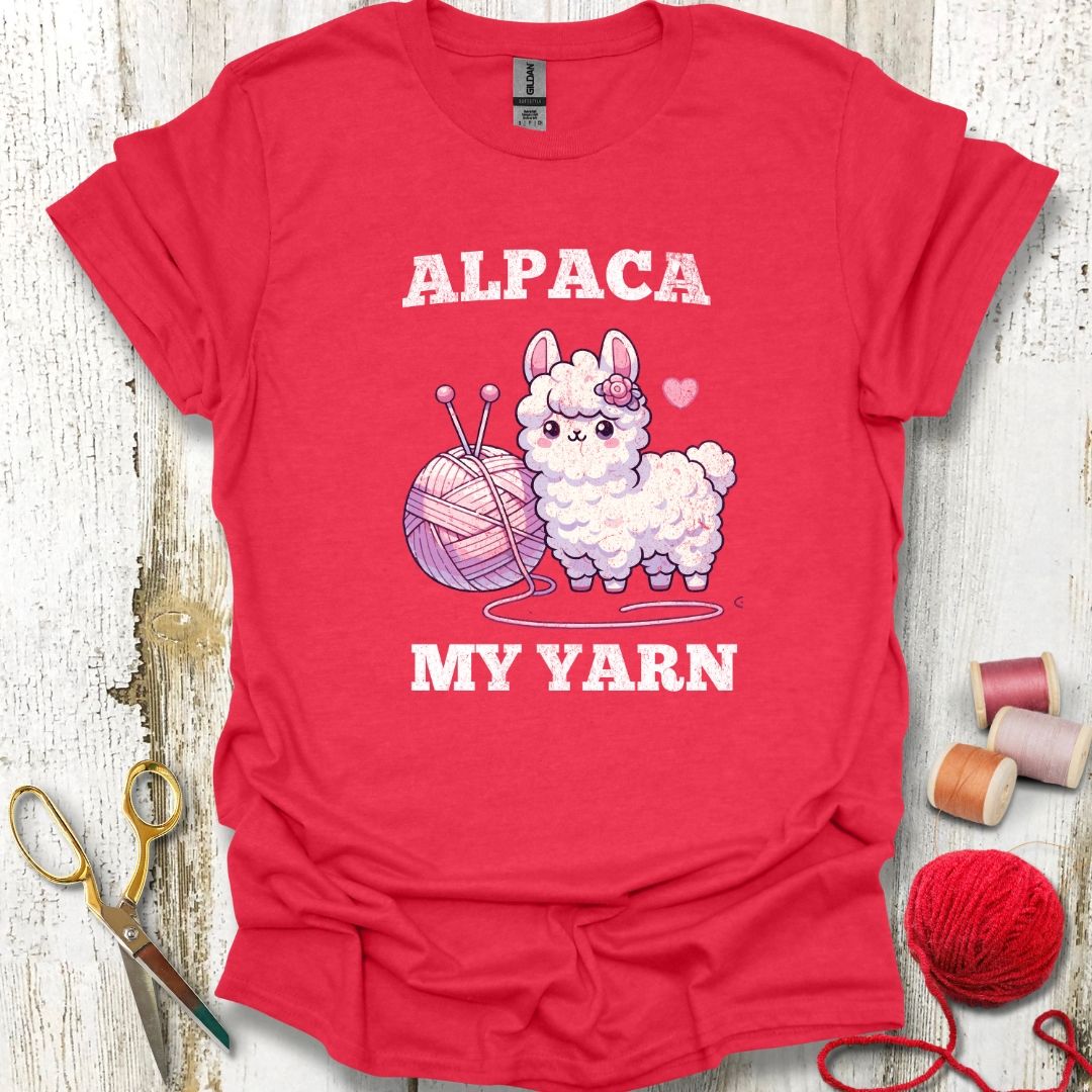 Funny Alpaca My Yarn T-Shirt