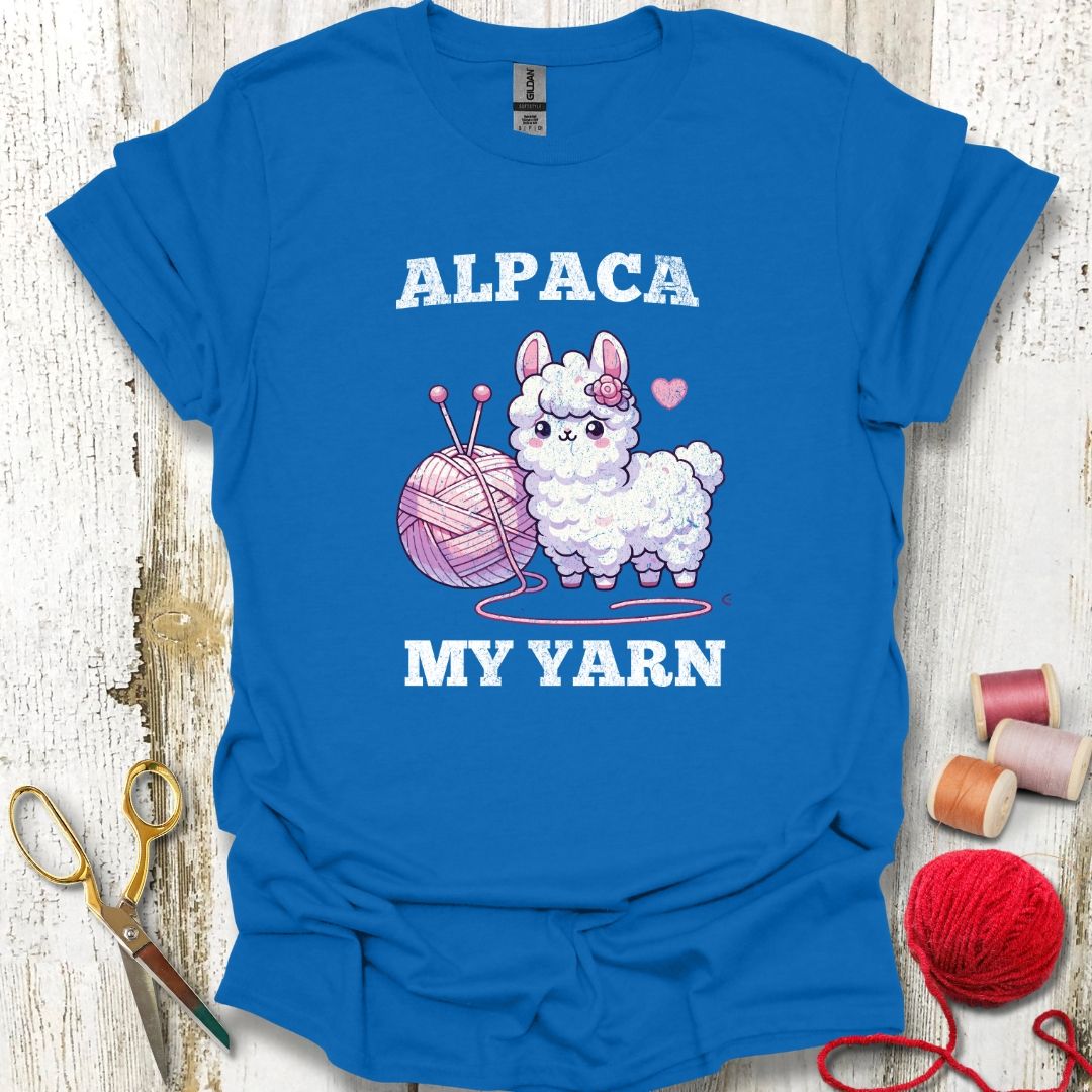 Funny Alpaca My Yarn T-Shirt