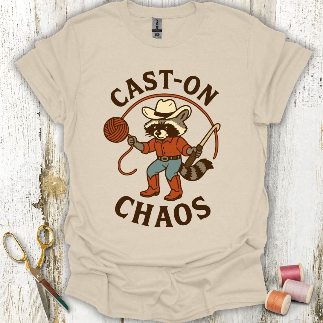 Funny Crochet Cast-On T-Shirt