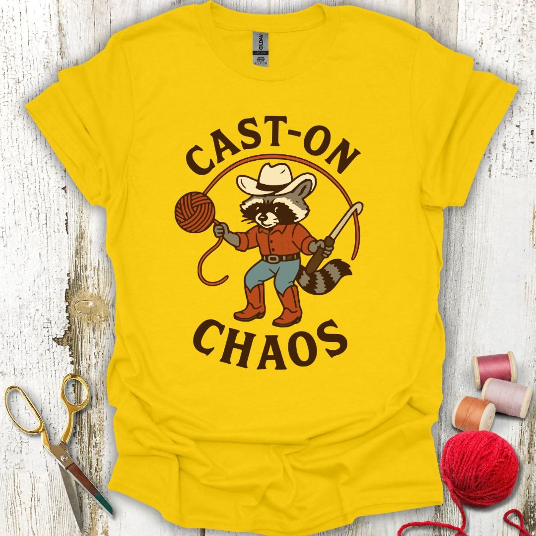 Funny Crochet Cast-On T-Shirt