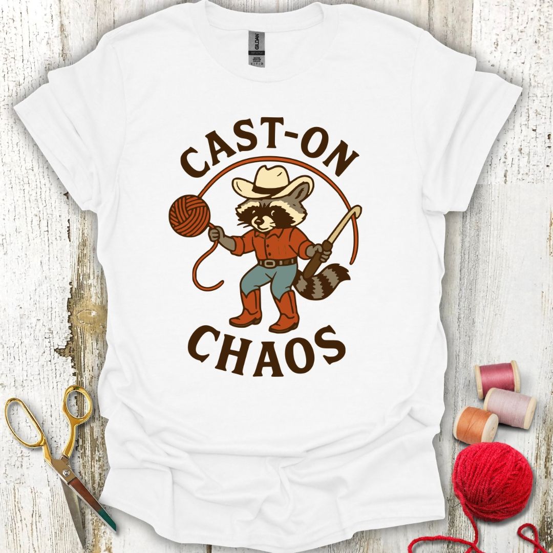 Funny Crochet Cast-On T-Shirt
