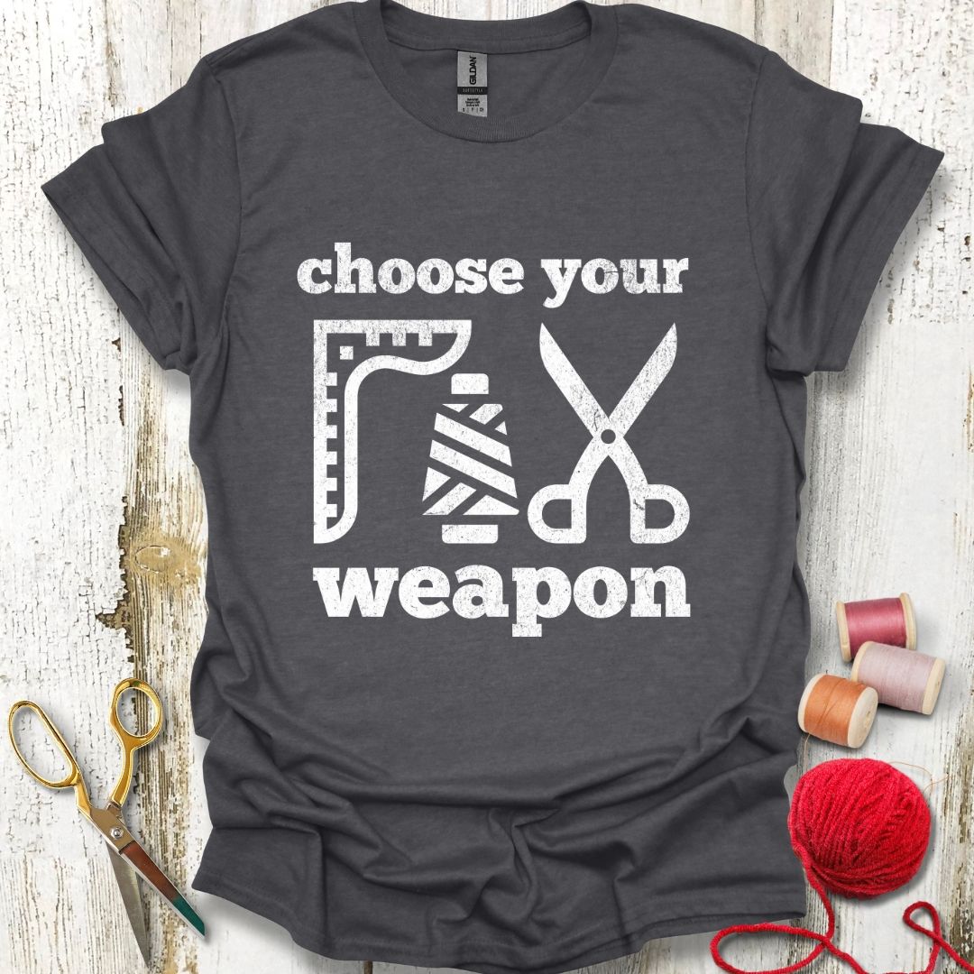 Funny Choose Sewing T-Shirt