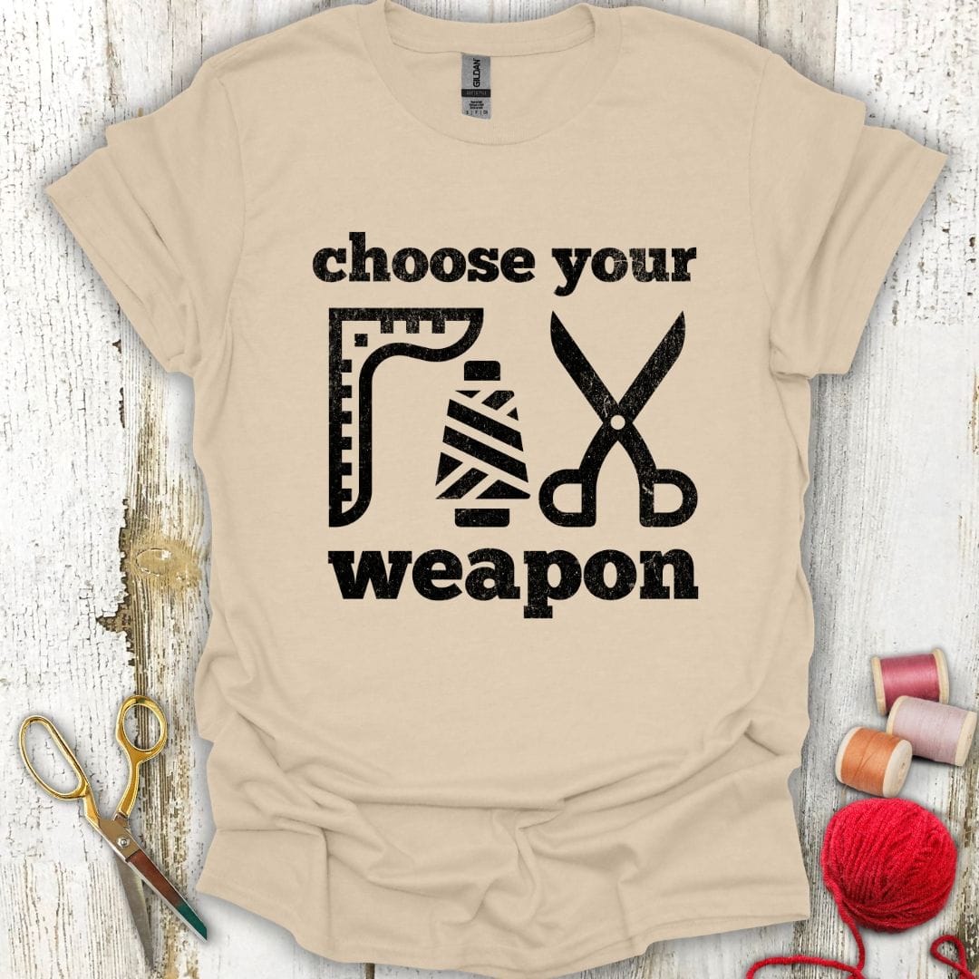 Funny Choose Sewing T-Shirt