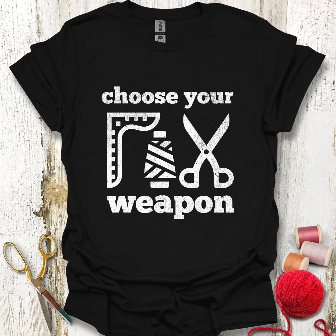Funny Choose Sewing T-Shirt