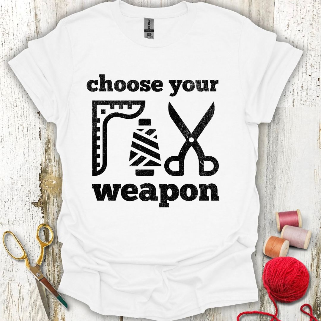 Funny Choose Sewing T-Shirt