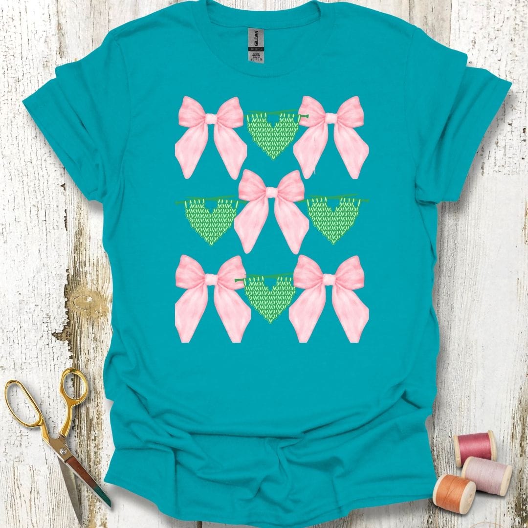 Coquette Knitting T-Shirt