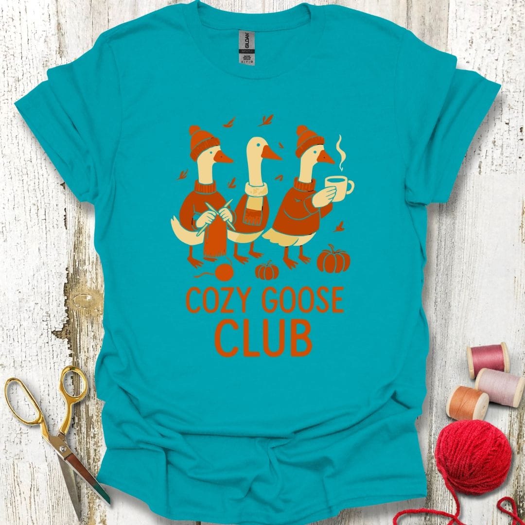 Cozy Goose Knitting Club T-Shirt