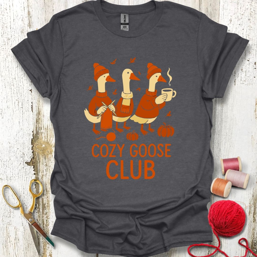 Cozy Goose Knitting Club T-Shirt