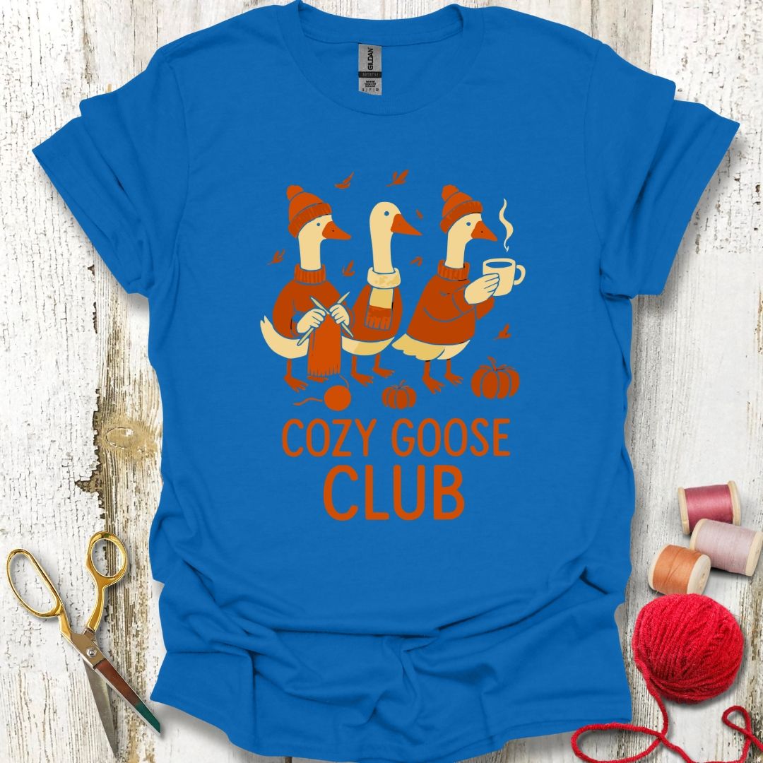 Cozy Goose Knitting Club T-Shirt