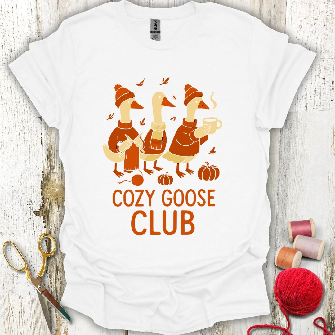 Cozy Goose Knitting Club T-Shirt