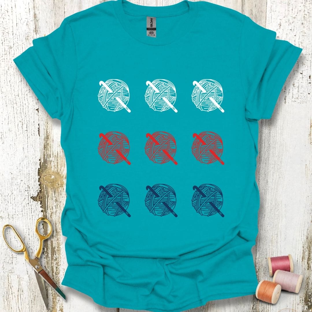 Crochet Grid T-Shirt