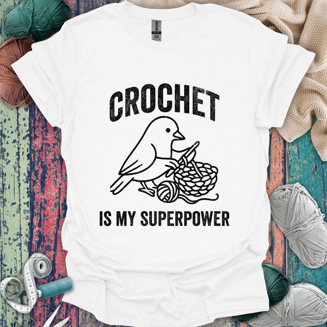 Crochet Superpower T-Shirt