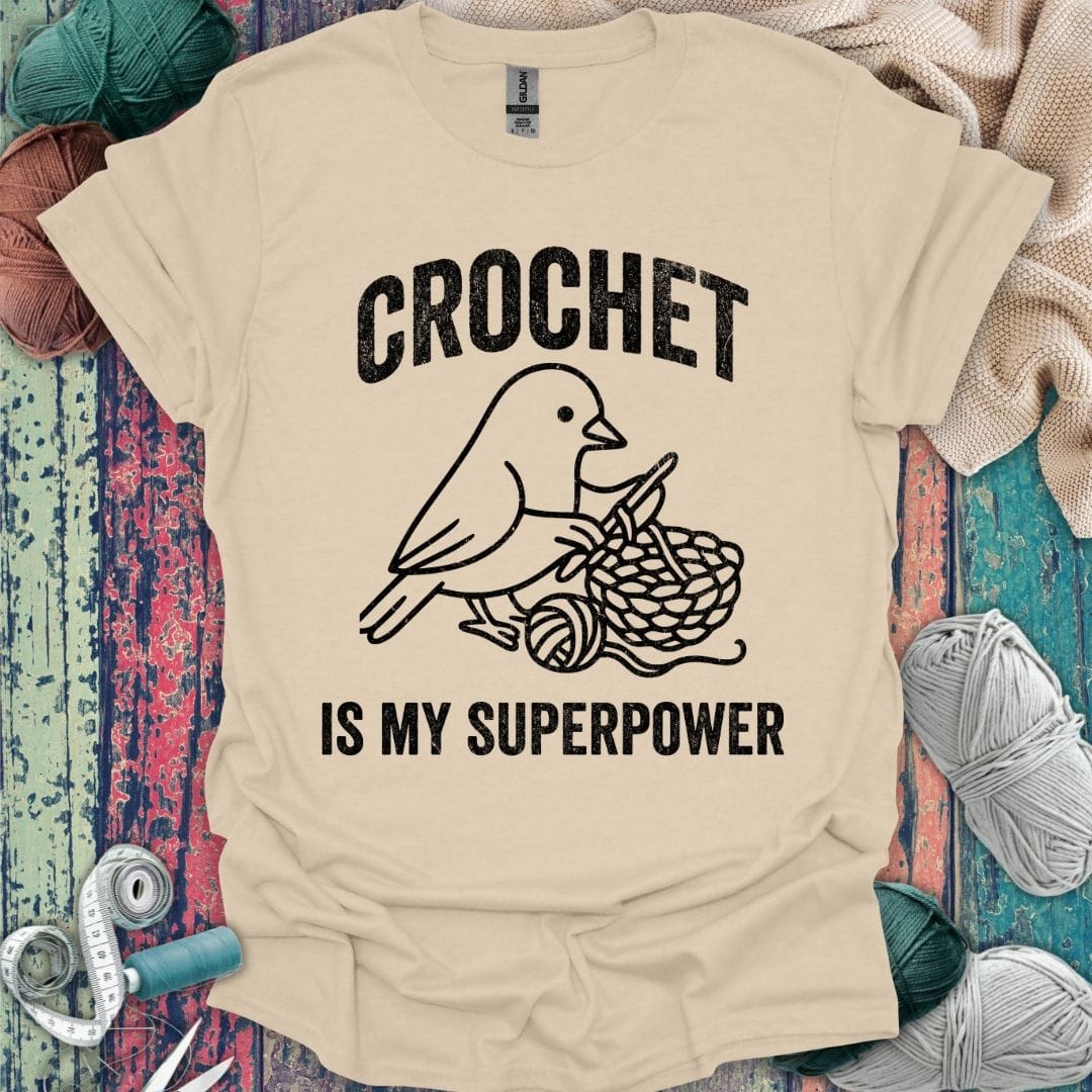 Crochet Superpower T-Shirt