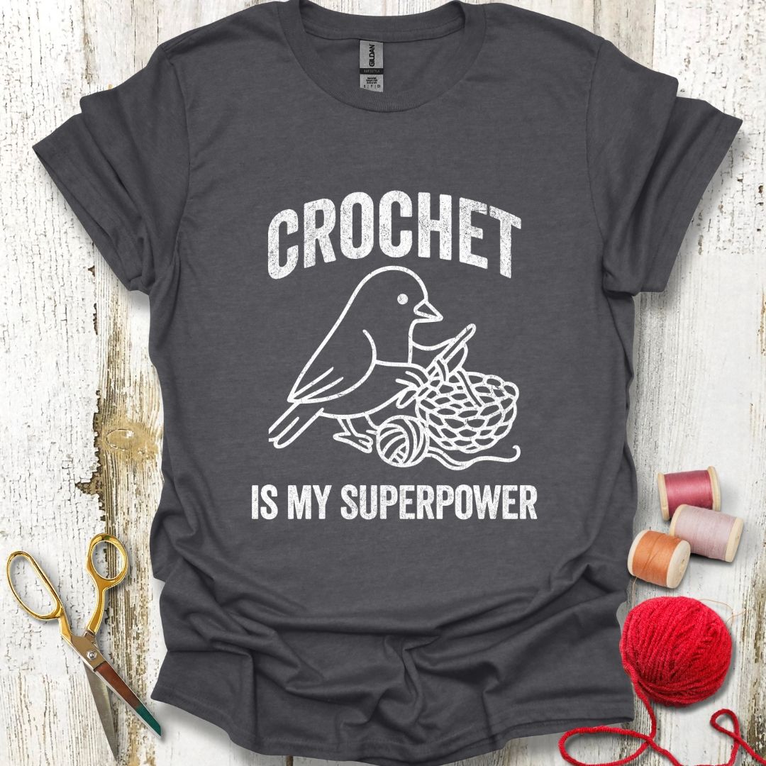 Crochet Superpower T-Shirt