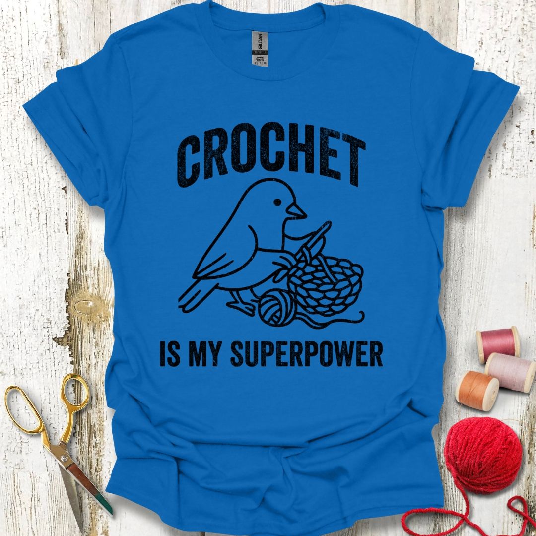 Crochet Superpower T-Shirt