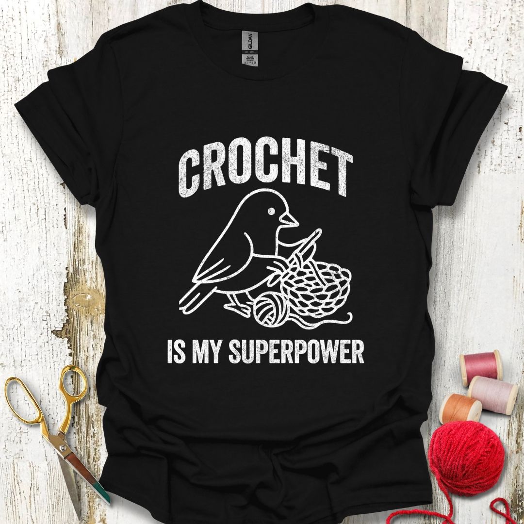 Crochet Superpower T-Shirt