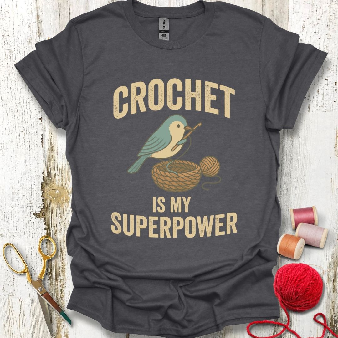 Crochet Superpower T-Shirt