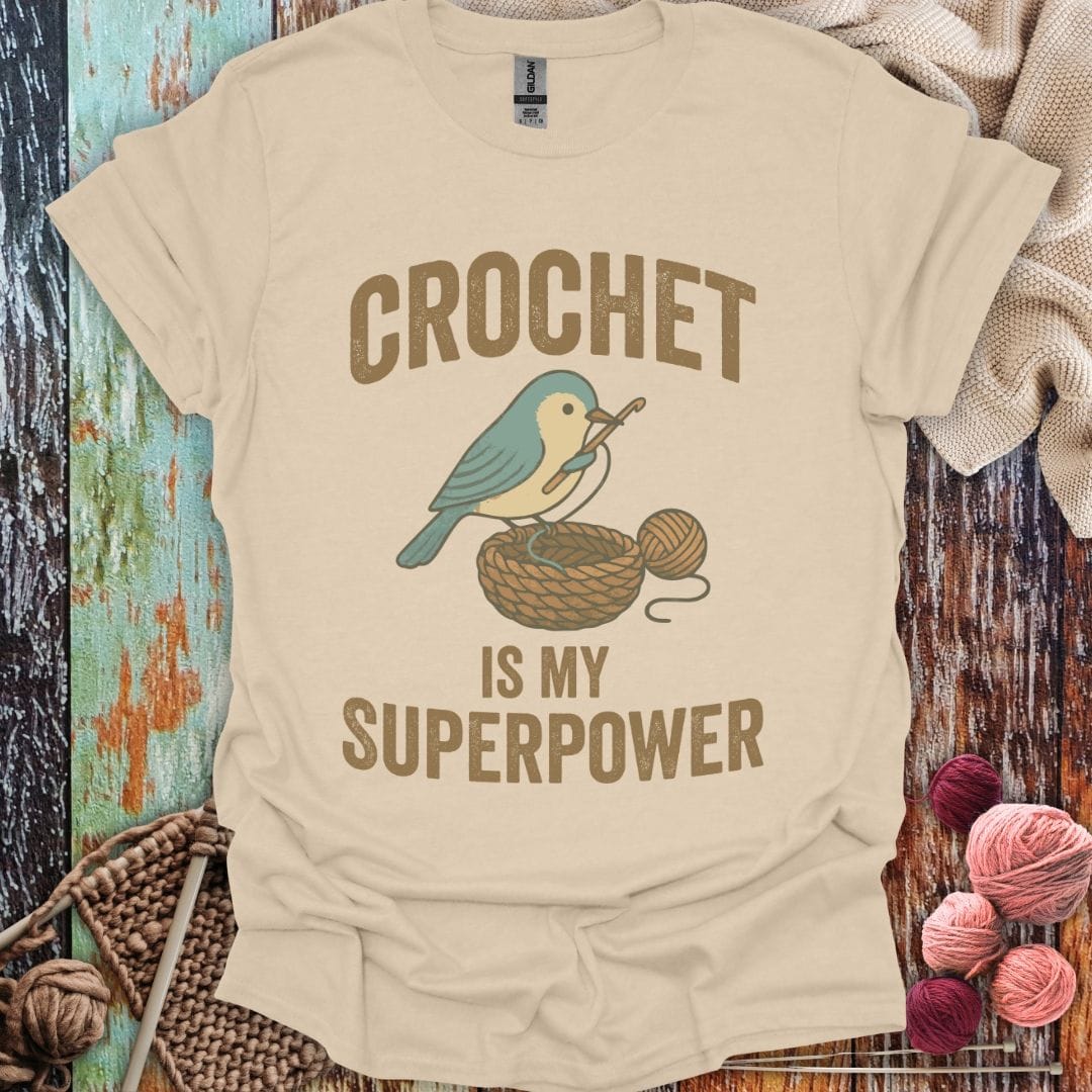 Crochet Superpower T-Shirt
