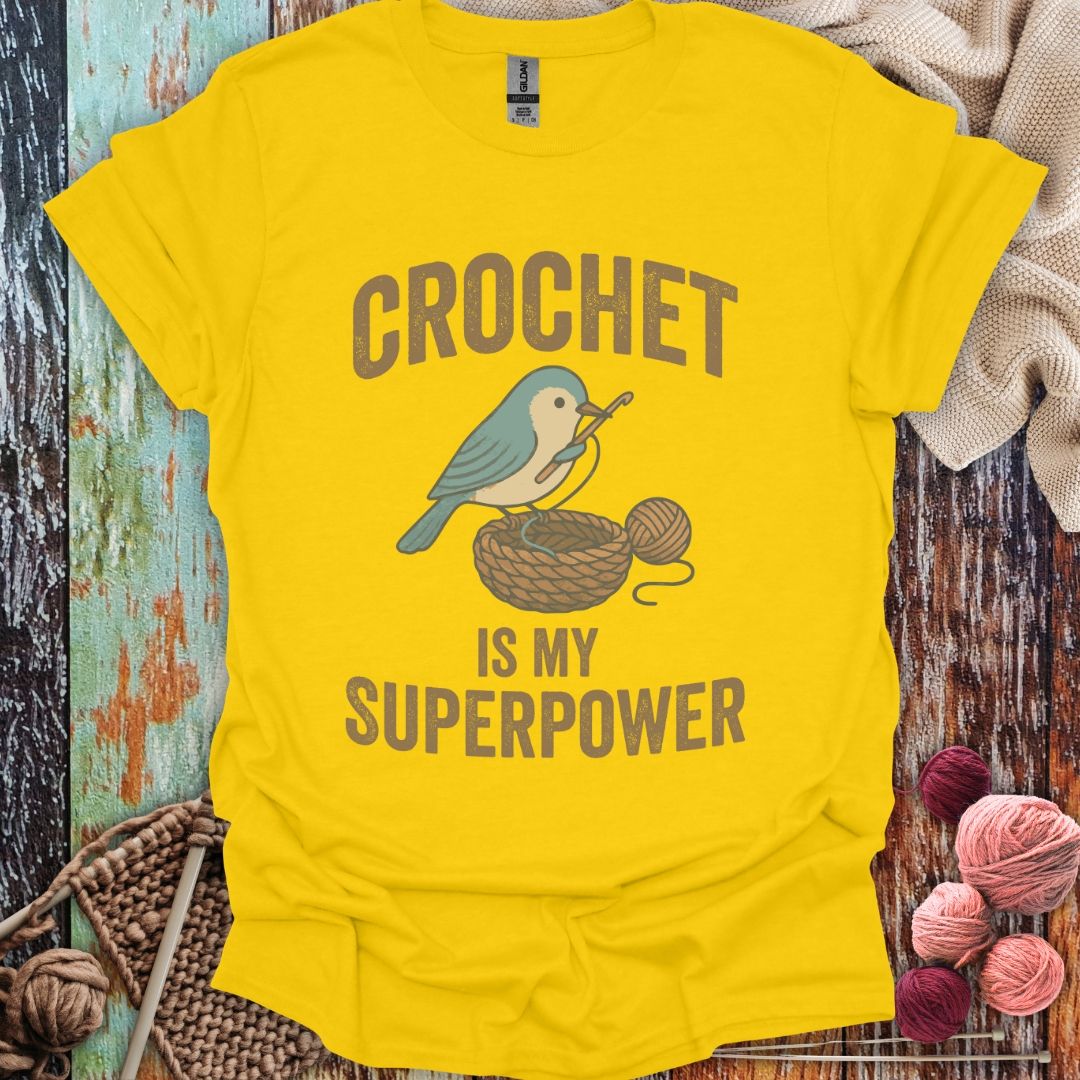 Crochet Superpower T-Shirt