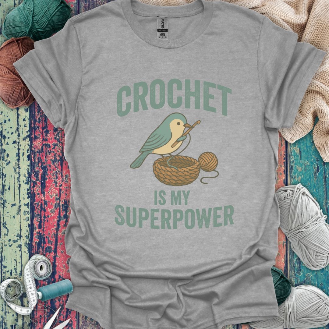 Crochet Superpower T-Shirt