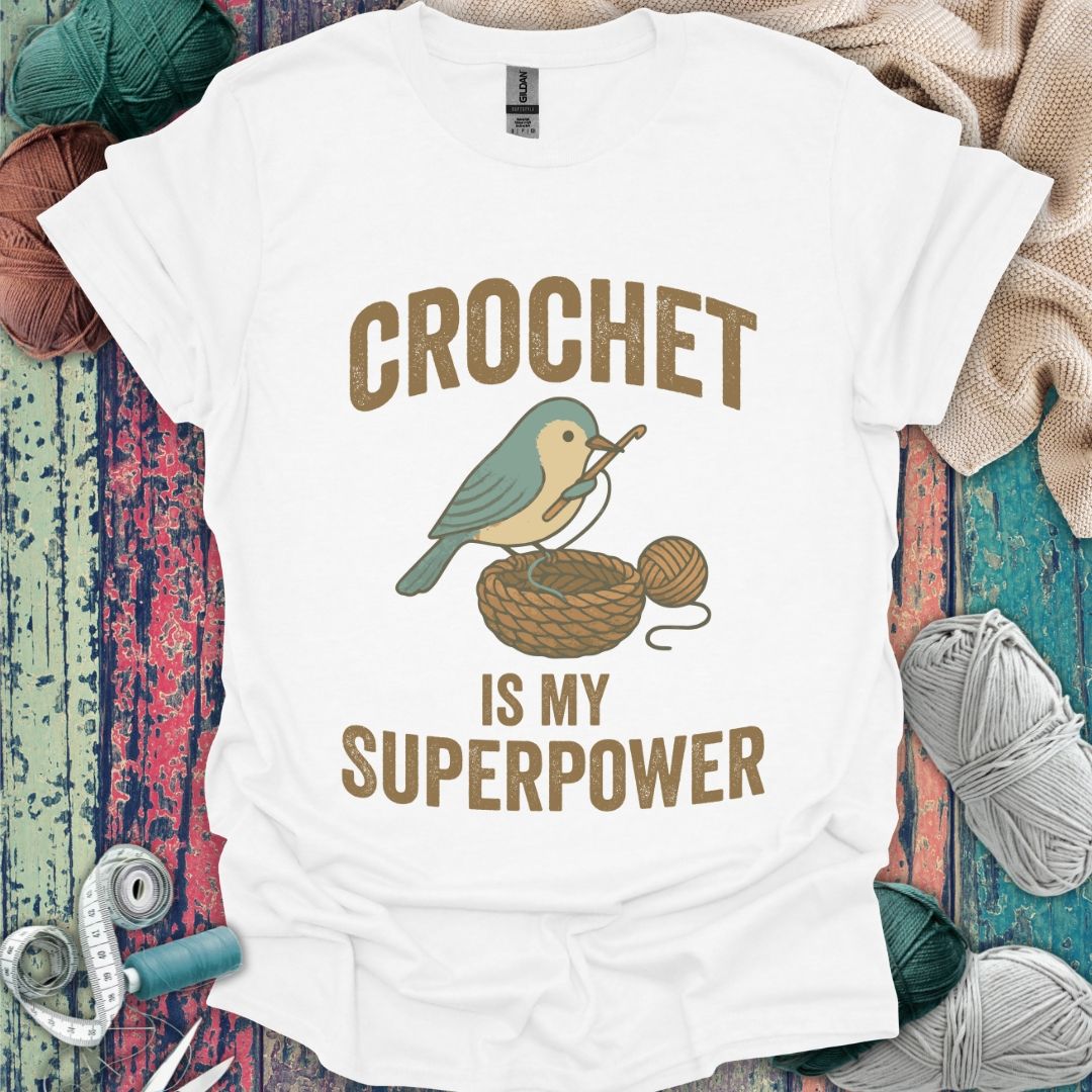 Crochet Superpower T-Shirt