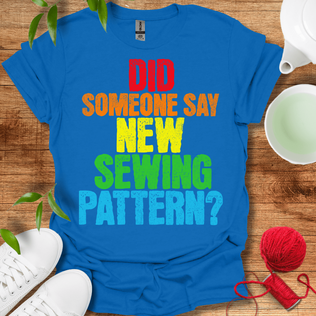 New Sewing Pattern T-Shirt