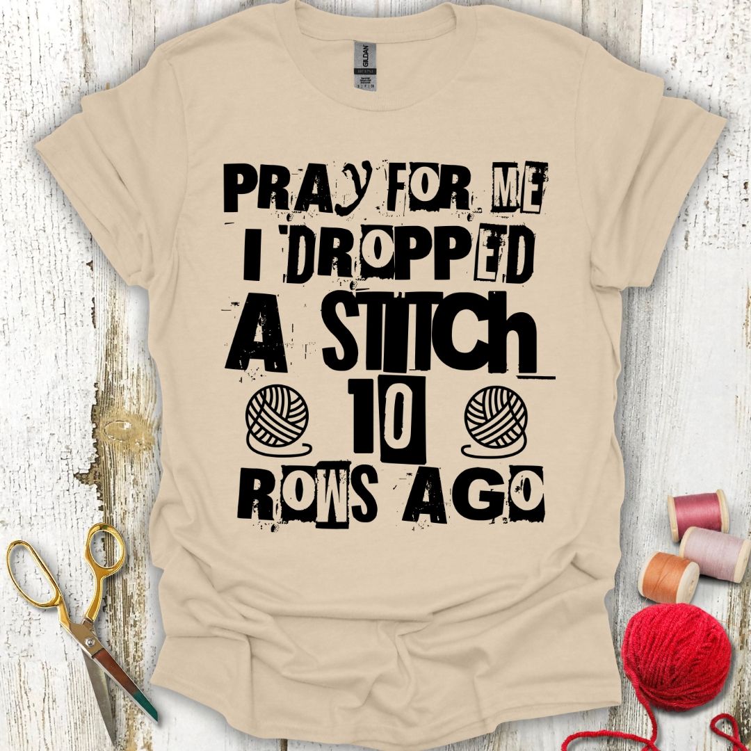 Funny Dropped Stitch T-Shirt