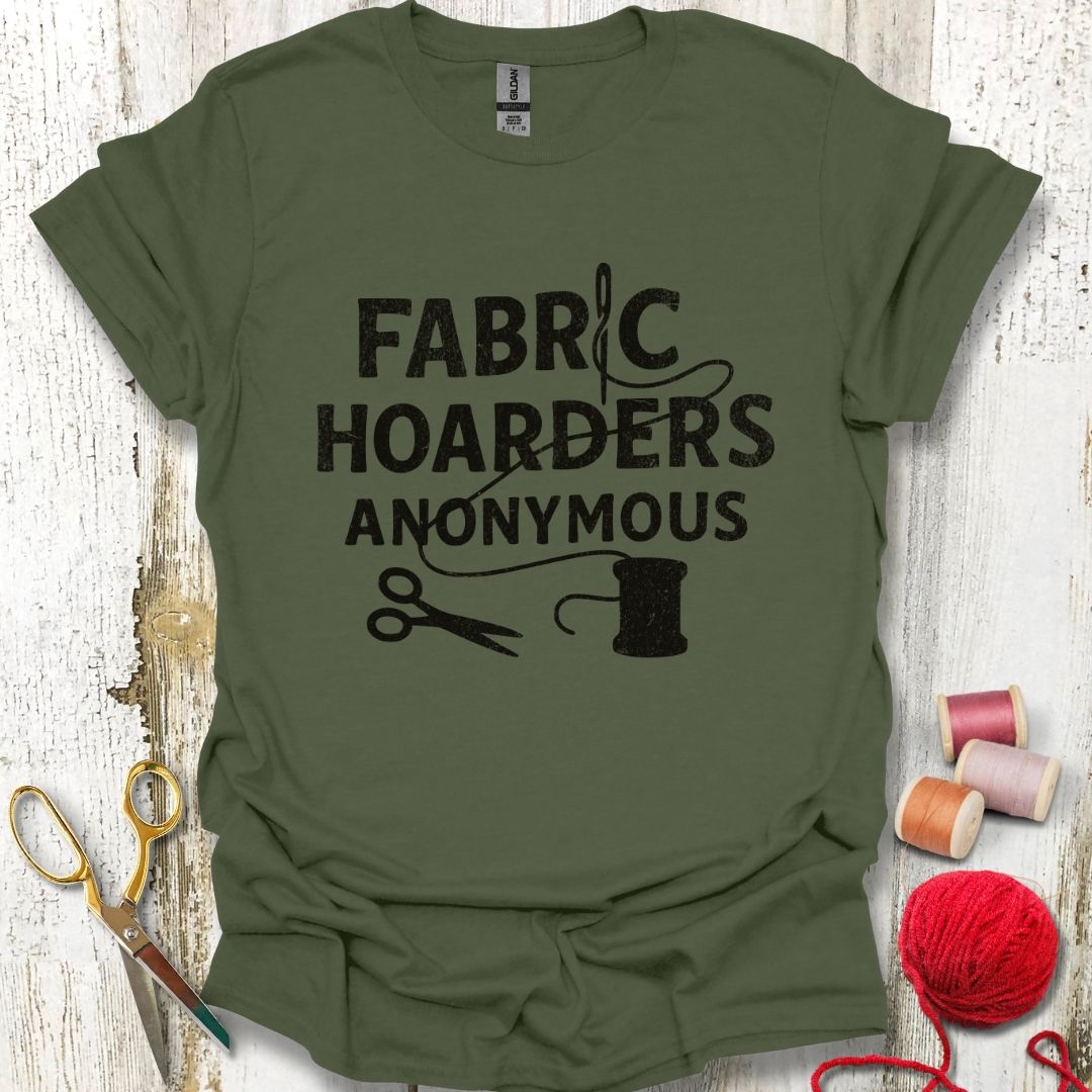 Funny Fabric Hoarders T-Shirt