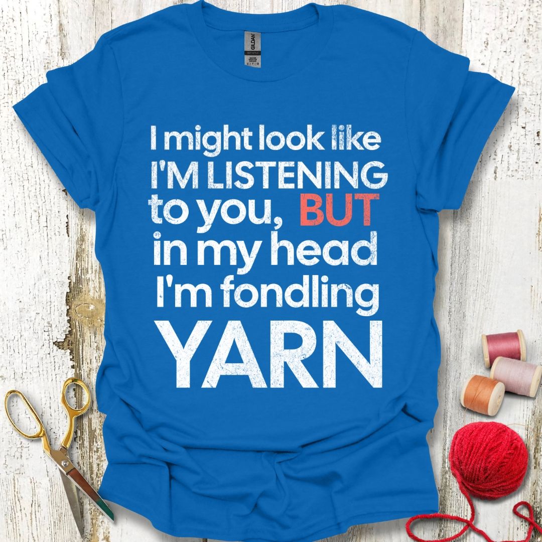 Funny Fondling Yarn T-Shirt
