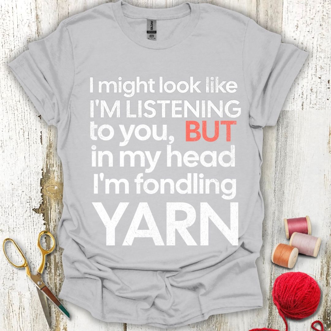 Funny Fondling Yarn T-Shirt