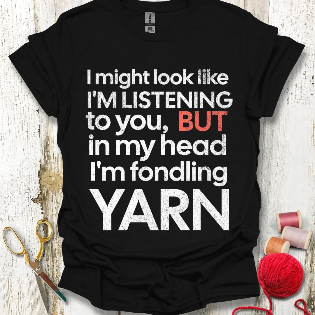Funny Fondling Yarn T-Shirt