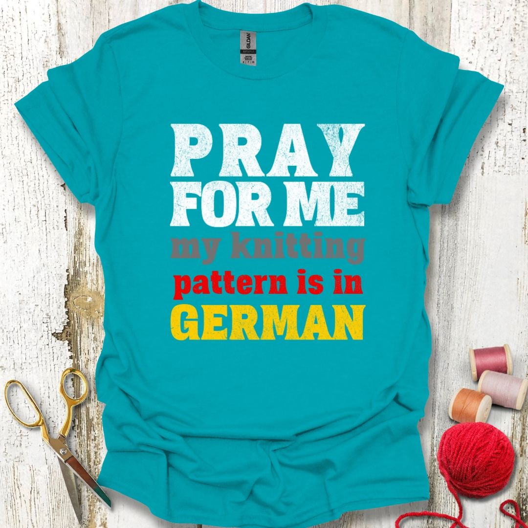 Funny German Knitting Pattern T-Shirt